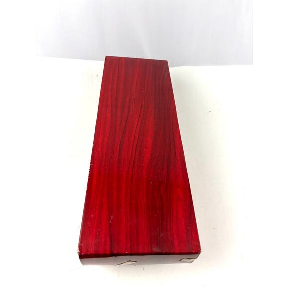 Vintage Porcelain Doll in Red Dress and Hat 15” Winter Holiday With Stand - Picture 6 of 11